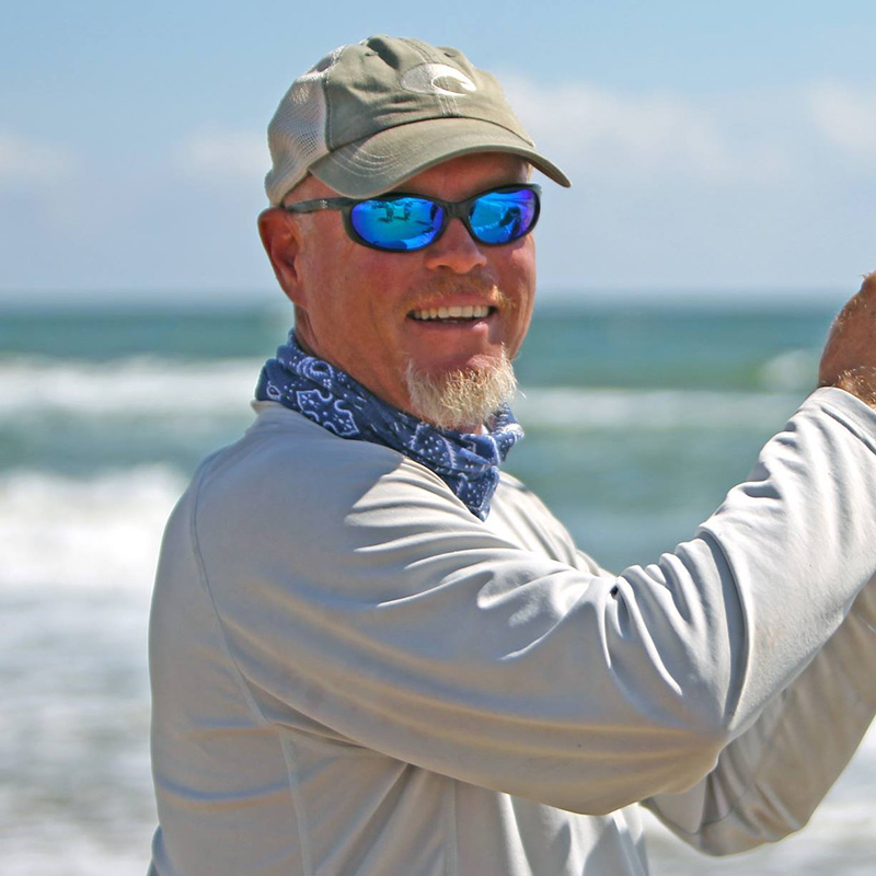 Capt. Jeff Wolda - PINS Surf Fishing Guide