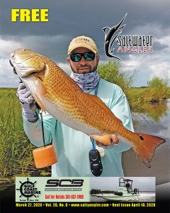 Brodie Cooper with a 28 inch redfish