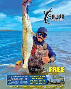 Mark Livesay with a 29 inch trout near King Ranch Shoreline