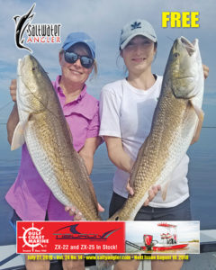 Redfish in south Texas