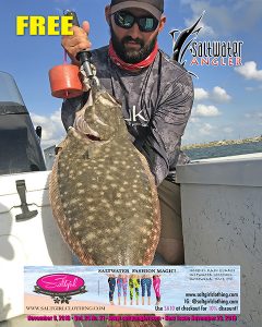 Jesse Torres New Water Body Record 7lb. 13oz. Flounder,