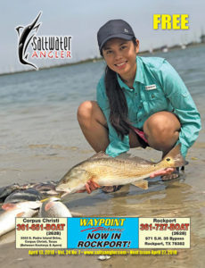 Saltwater Angler Texas fishing magazine April 13th 2018