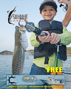 Kids fishing for speckled trout in Corpus Christi