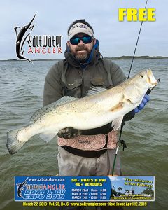 Captain John Little with a "once in a lifetime" trout