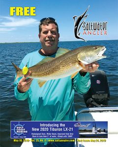 Redfish caught at King Ranch Shoreline in Texas