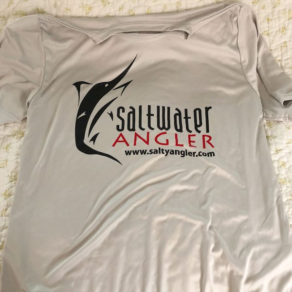 Saltwater Angler DRI-Fit Redfish & Trout Shirt - Front