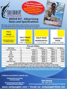 Saltwater Angler Media Kit 2025