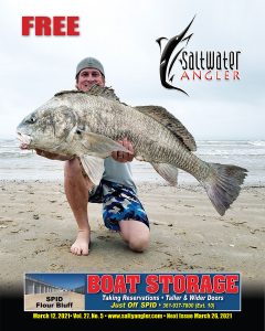 Travis Potts with a 46 inch black drum