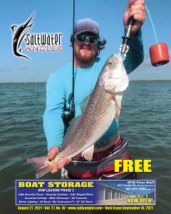 Kyle Ellis with a redfish