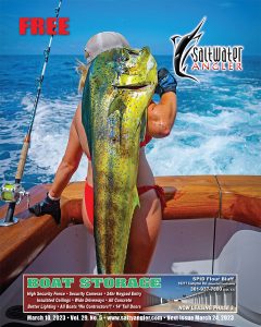 Capt. Kelli Green from Rockport, Texas brought in a 30lb dorado in Los Suenos, Costa Rica.