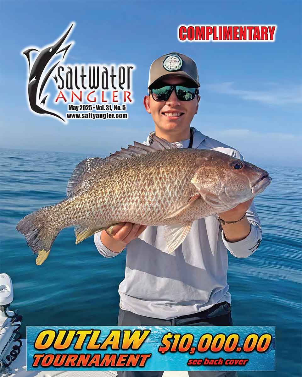 Eric Castillo 5 miles out fishing state waters in the Gulf. Caught on a live pin perch. Best Mangrove Snapper 25 1/2"