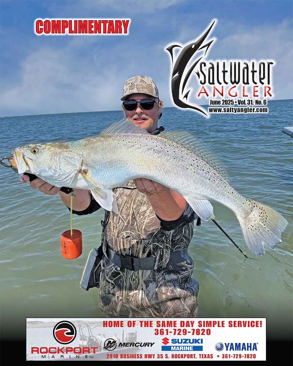 Cole Seymour's big trout in Port Mansfield this past weekend on top water she dogs and corkies.